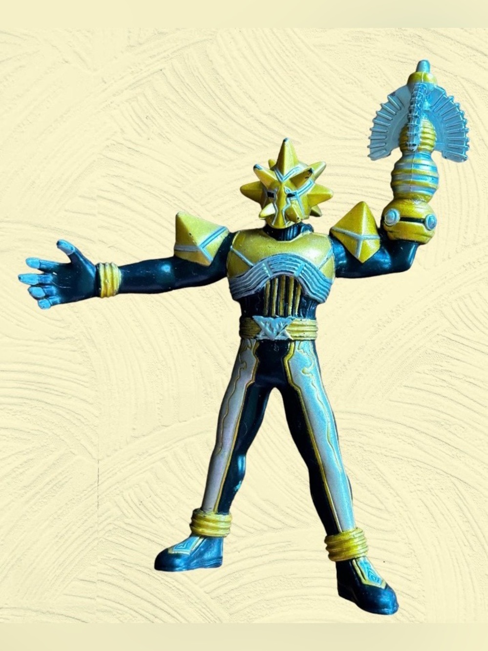 Power Rangers Orange Head Krybot 3.5" PVC Villain Figure 2006